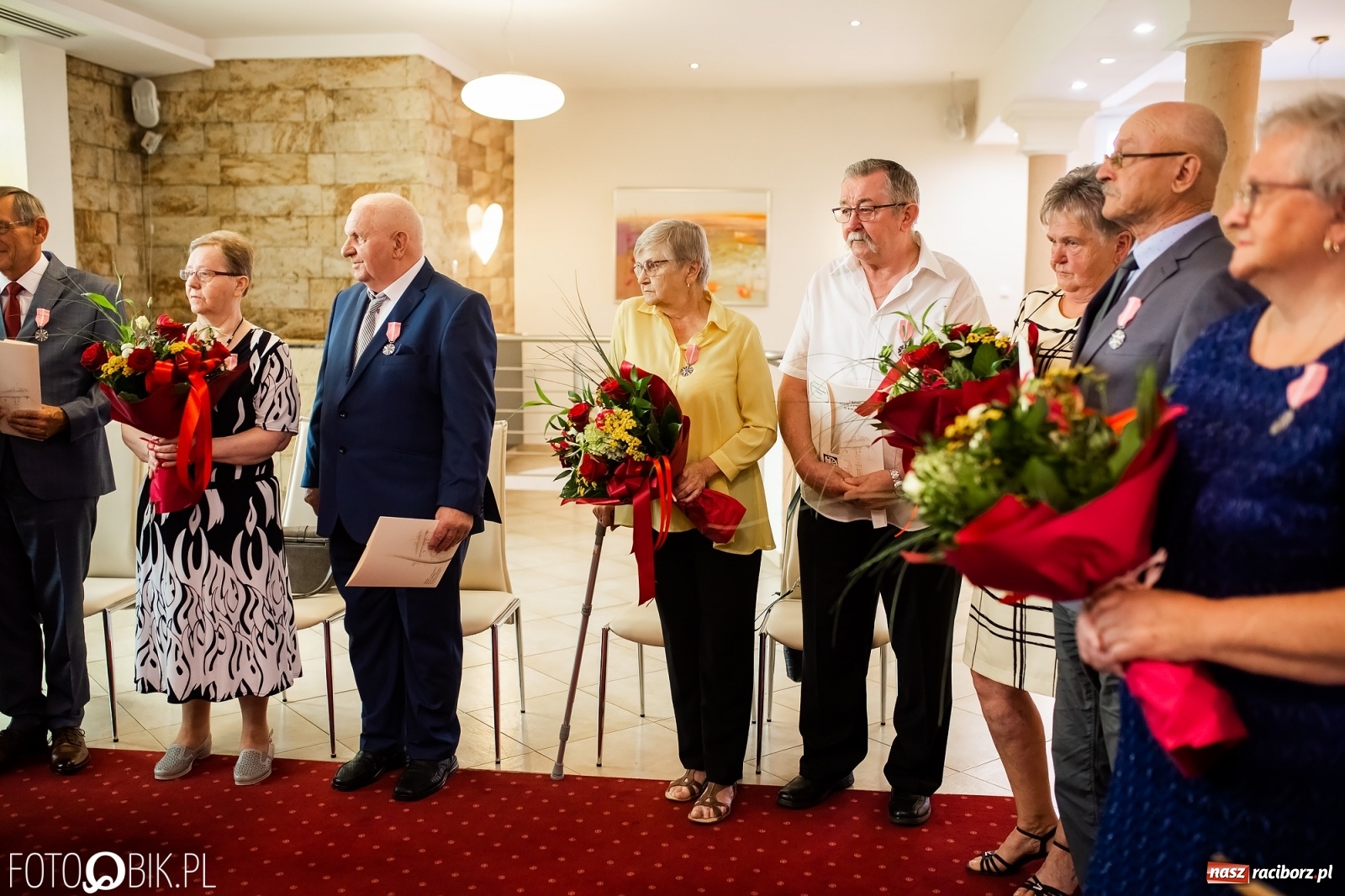 Zdjęcie w galerii na portalu naszraciborz.pl: Złote Gody w Raciborzu. Małżonkowie dziękowali sobie za 50 lat pożycia wiadomości z regionu