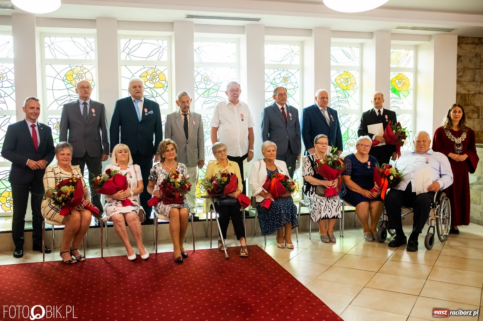 Zdjęcie w galerii na portalu naszraciborz.pl: Złote Gody w Raciborzu. Małżonkowie dziękowali sobie za 50 lat pożycia wiadomości z regionu