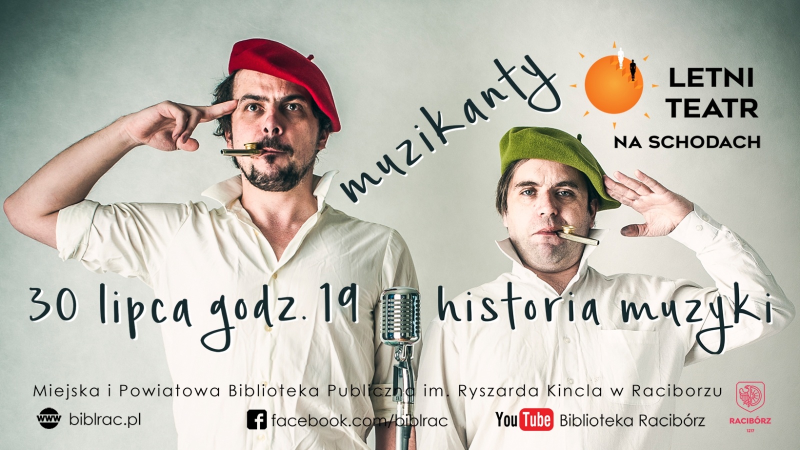 Zdjęcie w galerii na portalu naszraciborz.pl: Szalona lekcja muzyki na kilkanaście instrumentów w rękach wędrownych muzykantów wiadomości z regionu