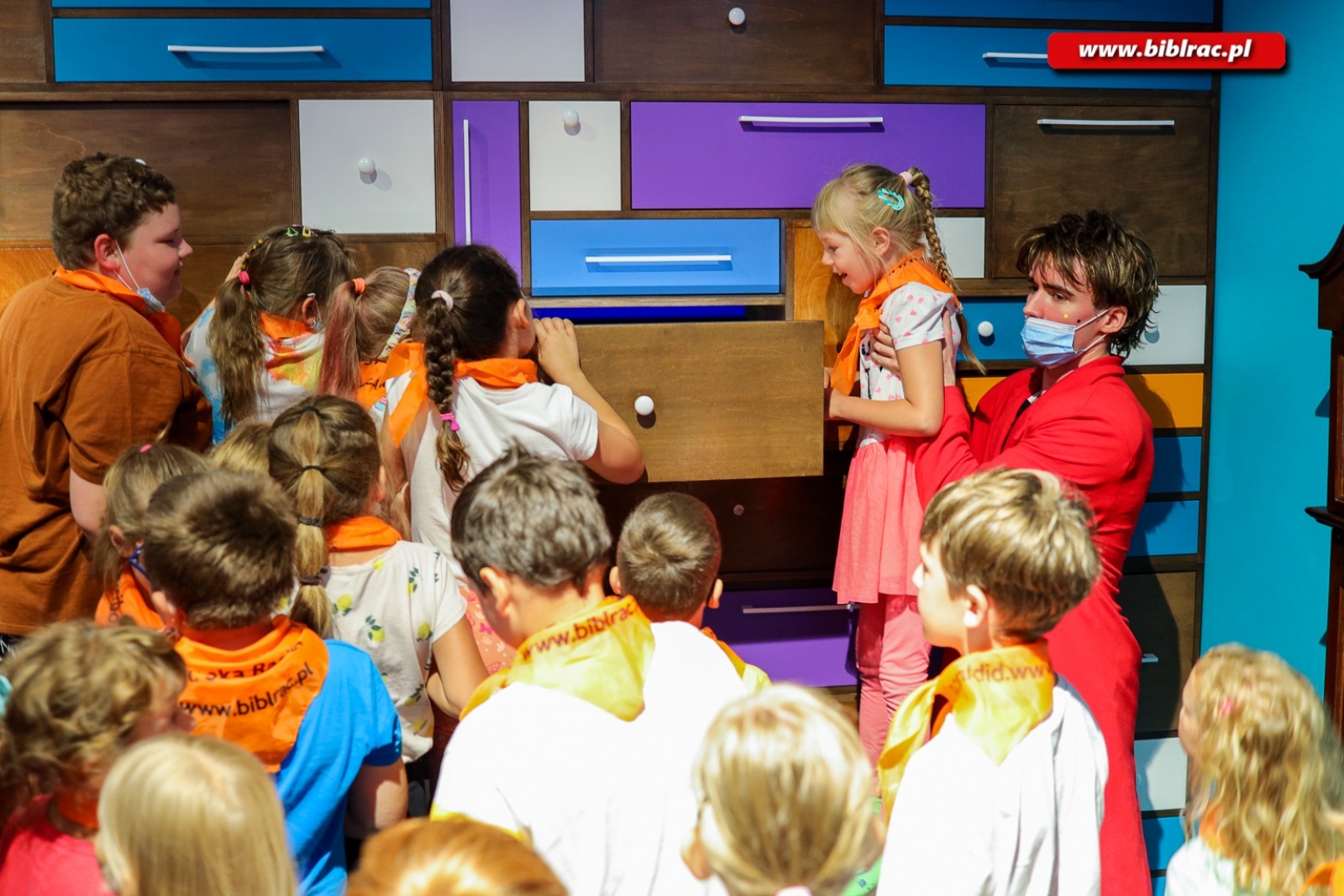 Zdjęcie w galerii na portalu naszraciborz.pl: Podróże z Panem Kleksem i Mirosławem Hermaszewskim w kolejnym tygodniu Kosmicznego Lata wiadomości z regionu