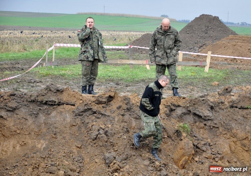 Zdjęcie w galerii na portalu naszraciborz.pl: 100-kilogramowa bomba przy Ogrodowej wiadomości z regionu