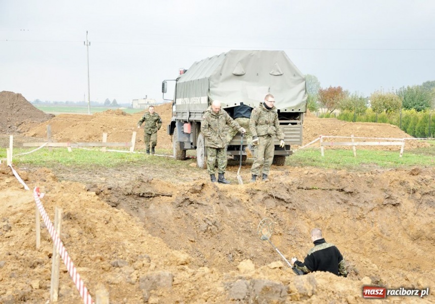 Zdjęcie w galerii na portalu naszraciborz.pl: 100-kilogramowa bomba przy Ogrodowej wiadomości z regionu