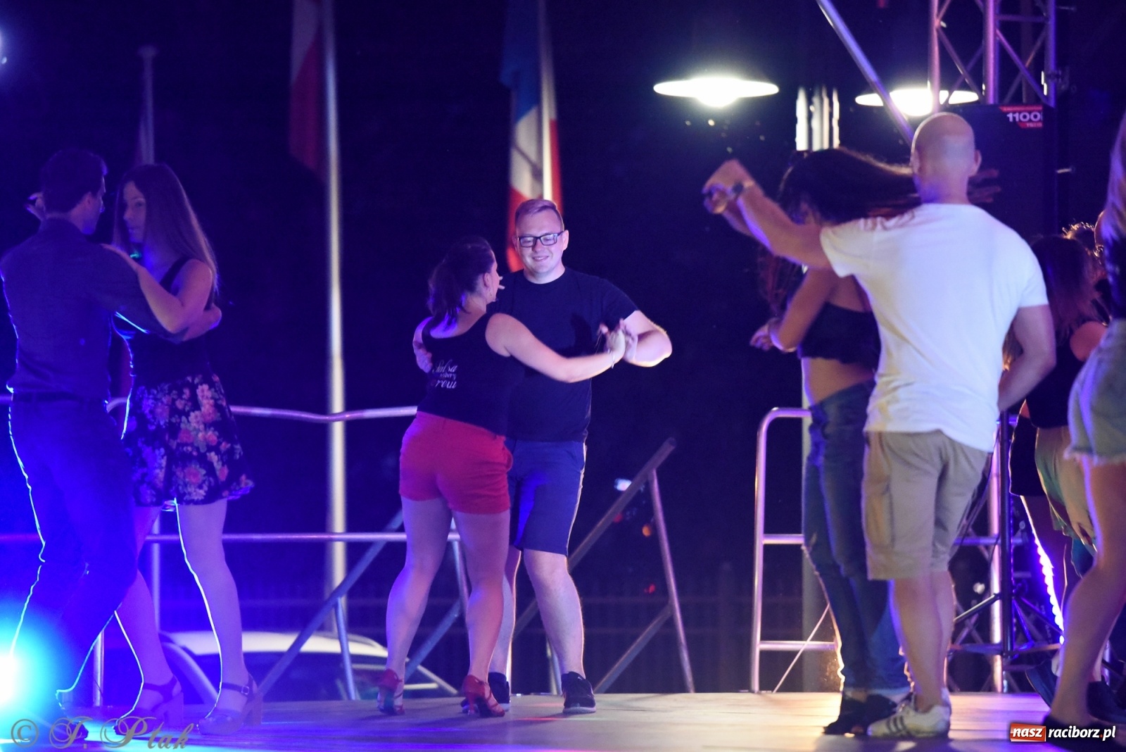 Zdjęcie w galerii na portalu naszraciborz.pl: Zamkowe LATINO PARTY ON AIR [FOTO i WIDEO] wiadomości z regionu