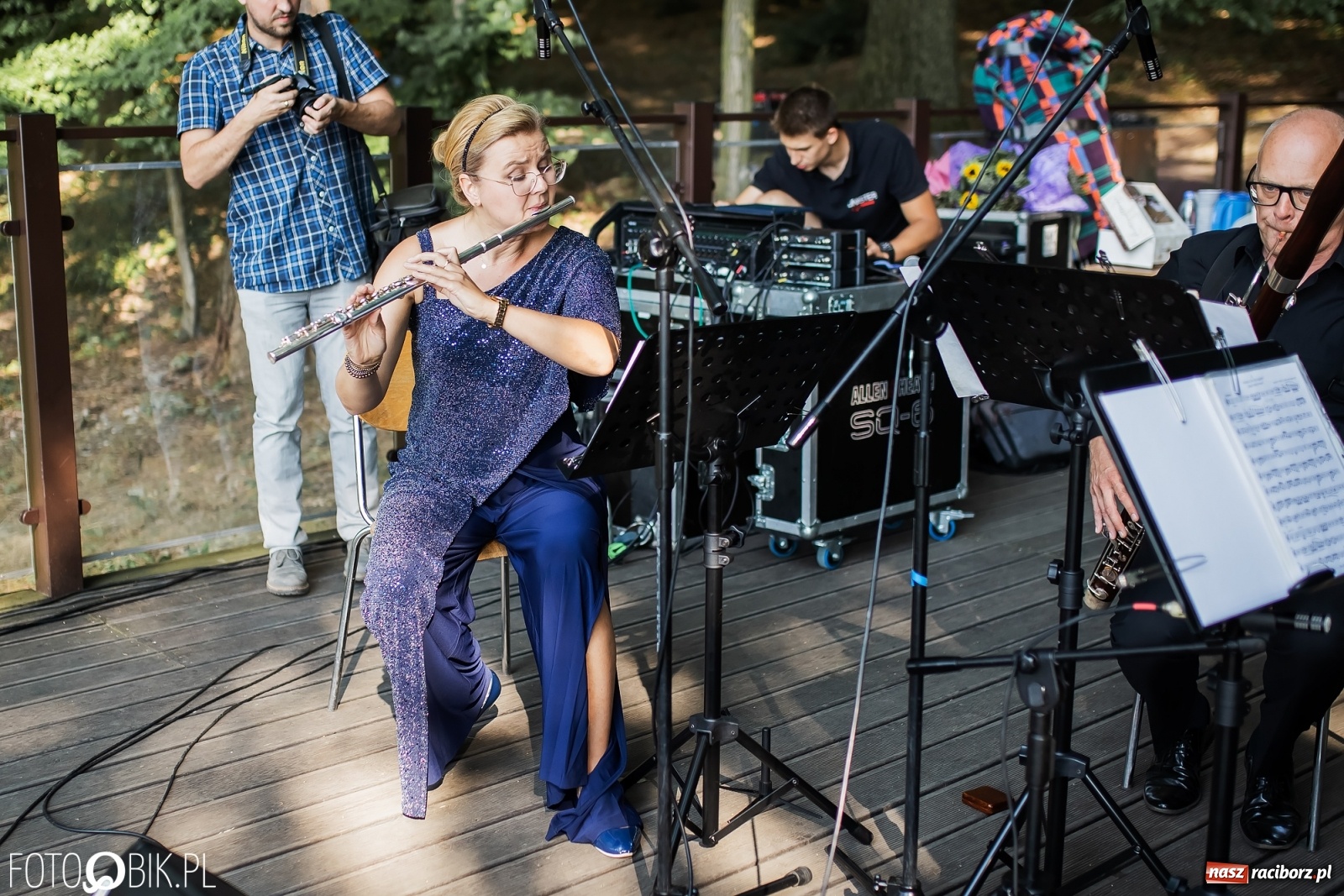 Zdjęcie w galerii na portalu naszraciborz.pl: Koncert Wiedeński w Zaczarowanym Ogrodzie wiadomości z regionu