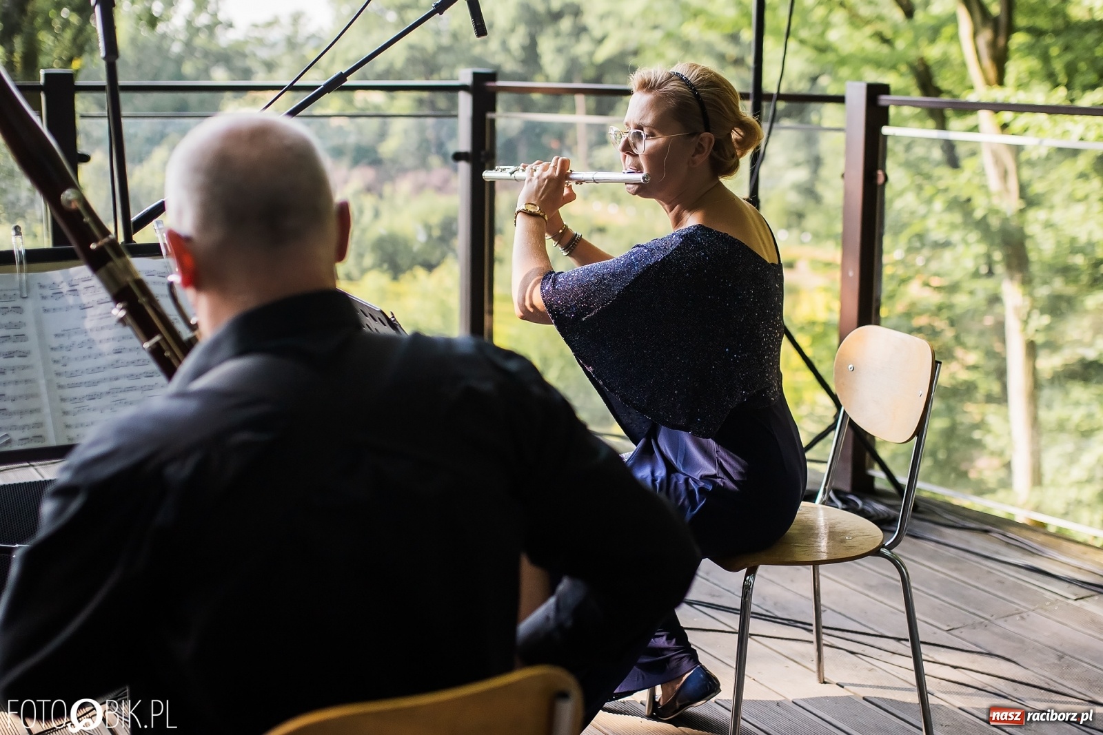 Zdjęcie w galerii na portalu naszraciborz.pl: Koncert Wiedeński w Zaczarowanym Ogrodzie wiadomości z regionu