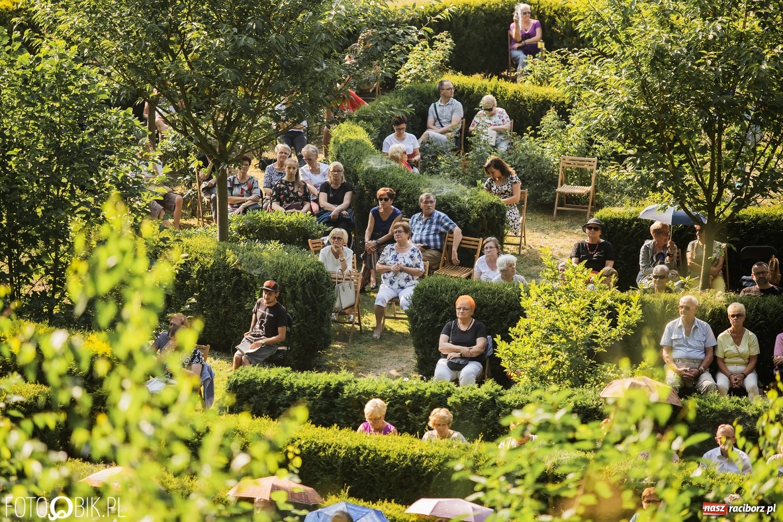 Zdjęcie w galerii na portalu naszraciborz.pl: Koncert Wiedeński w Zaczarowanym Ogrodzie wiadomości z regionu
