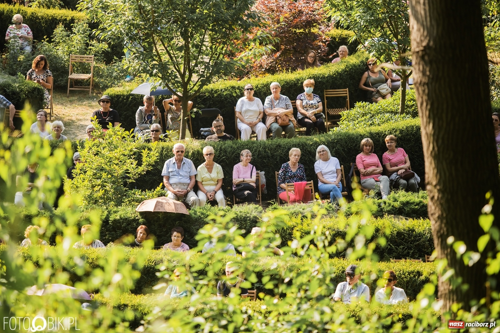 Zdjęcie w galerii na portalu naszraciborz.pl: Koncert Wiedeński w Zaczarowanym Ogrodzie wiadomości z regionu