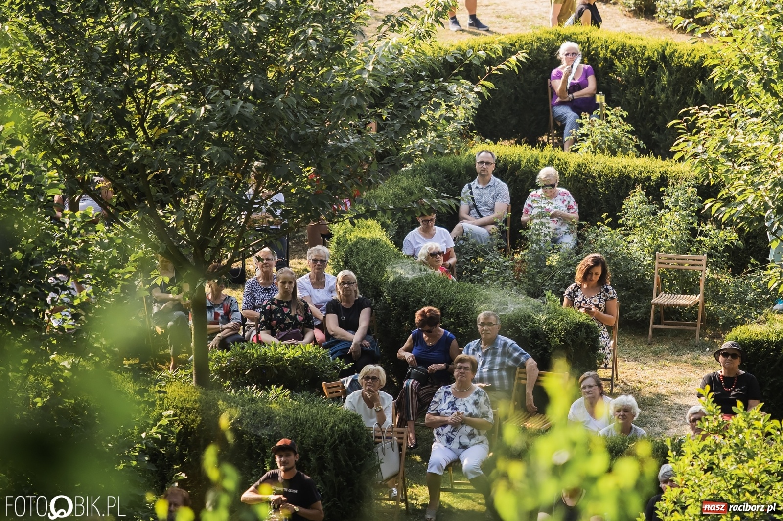 Zdjęcie w galerii na portalu naszraciborz.pl: Koncert Wiedeński w Zaczarowanym Ogrodzie wiadomości z regionu