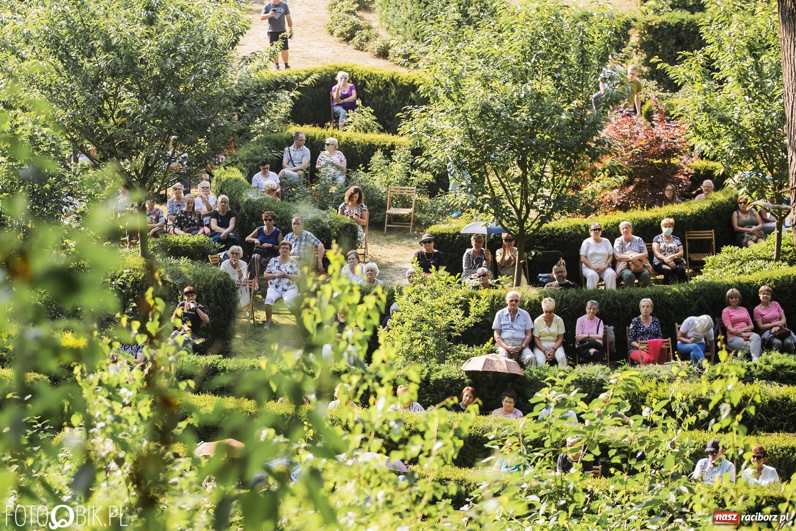 Zdjęcie w galerii na portalu naszraciborz.pl: Koncert Wiedeński w Zaczarowanym Ogrodzie wiadomości z regionu
