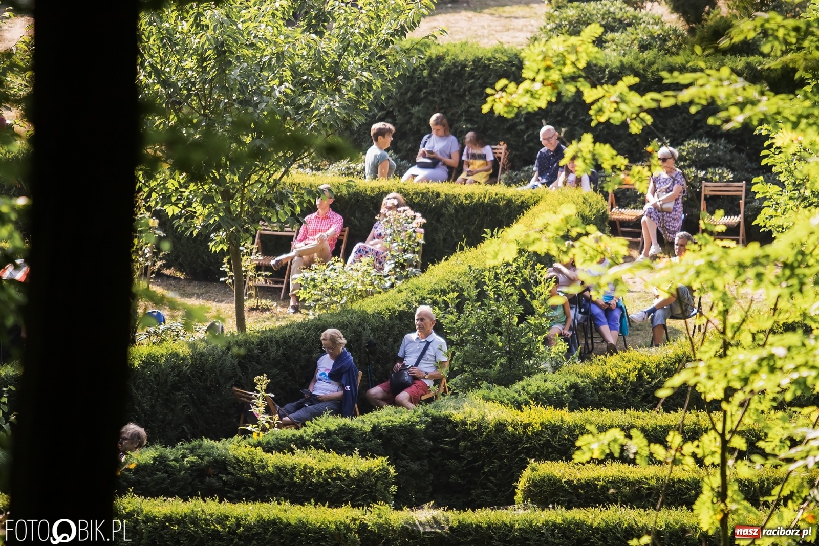 Zdjęcie w galerii na portalu naszraciborz.pl: Koncert Wiedeński w Zaczarowanym Ogrodzie wiadomości z regionu