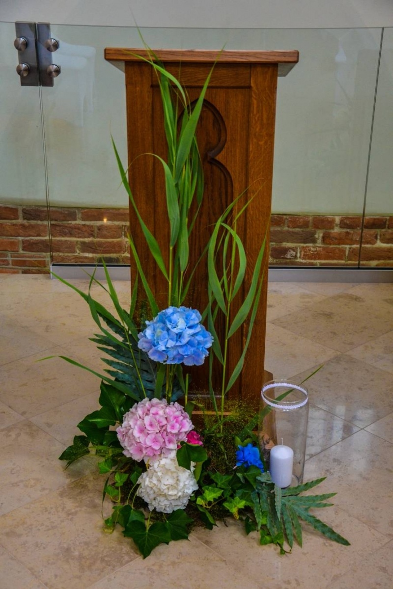 Zdjęcie w galerii na portalu naszraciborz.pl: Jak wam się podoba ślubny wystrój kaplicy zamkowej w Raciborzu? [FOTO] wiadomości z regionu