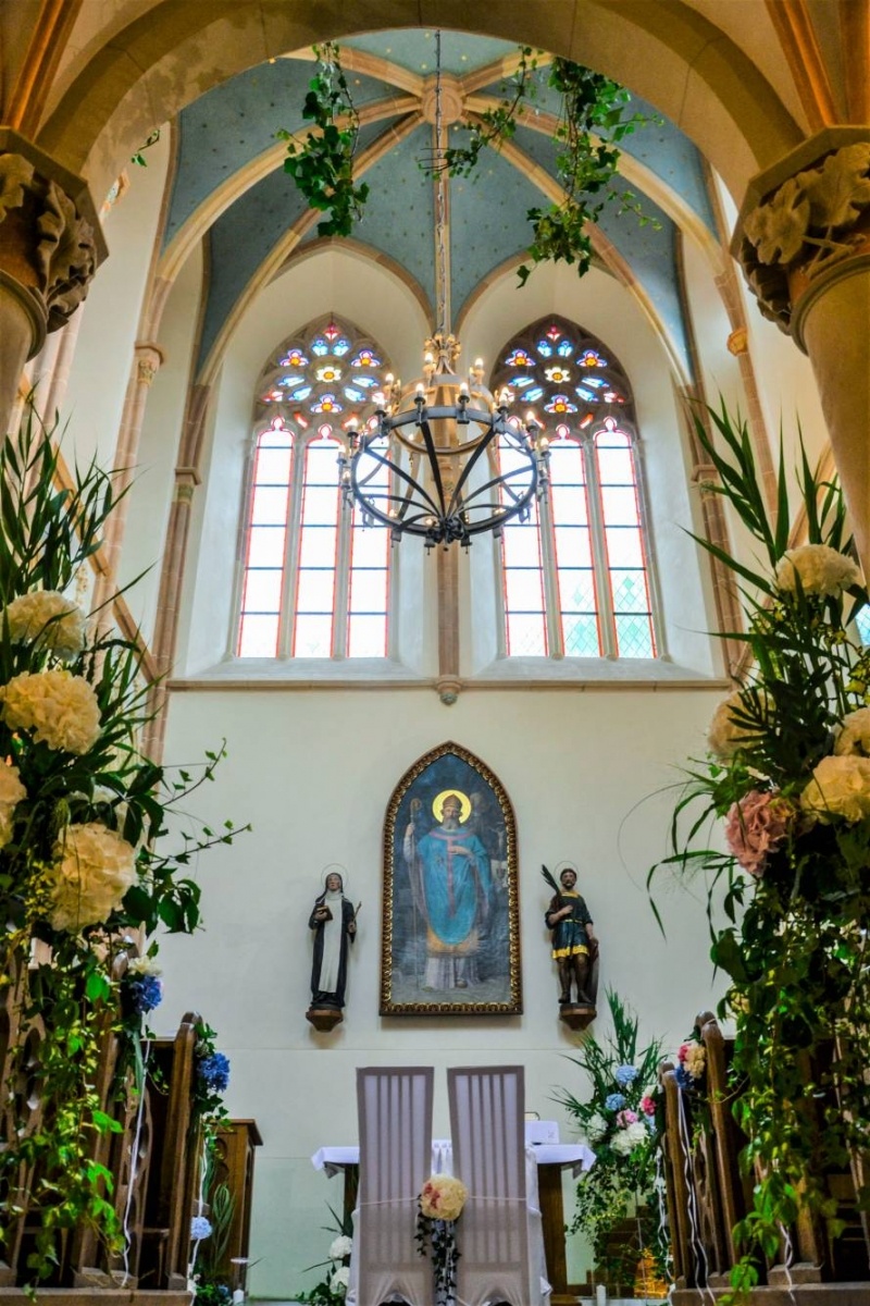 Zdjęcie w galerii na portalu naszraciborz.pl: Jak wam się podoba ślubny wystrój kaplicy zamkowej w Raciborzu? [FOTO] wiadomości z regionu