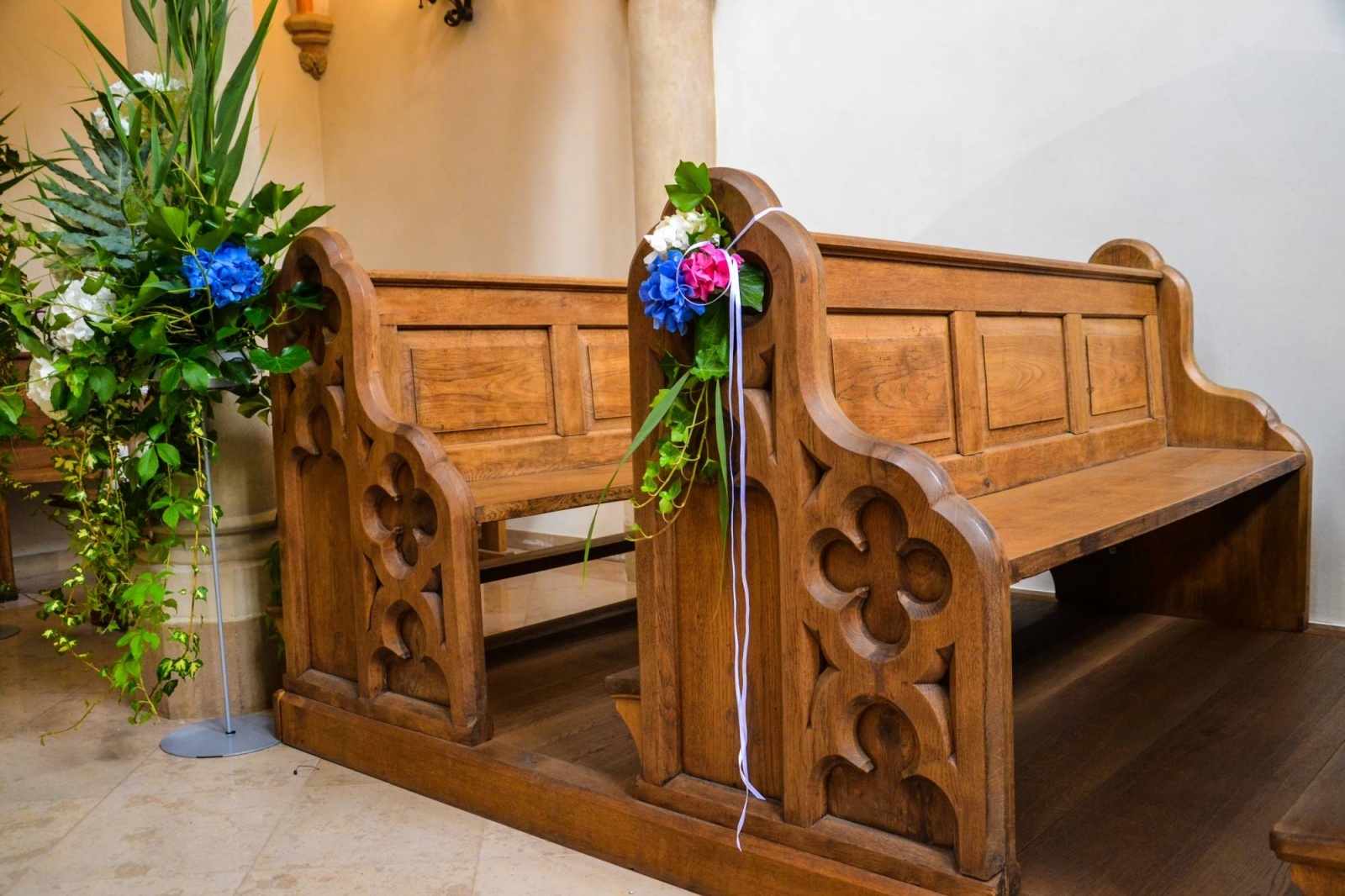 Zdjęcie w galerii na portalu naszraciborz.pl: Jak wam się podoba ślubny wystrój kaplicy zamkowej w Raciborzu? [FOTO] wiadomości z regionu