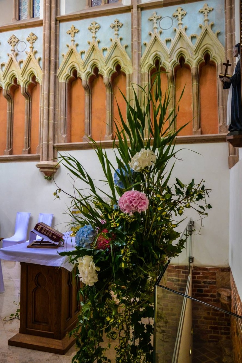 Zdjęcie w galerii na portalu naszraciborz.pl: Jak wam się podoba ślubny wystrój kaplicy zamkowej w Raciborzu? [FOTO] wiadomości z regionu