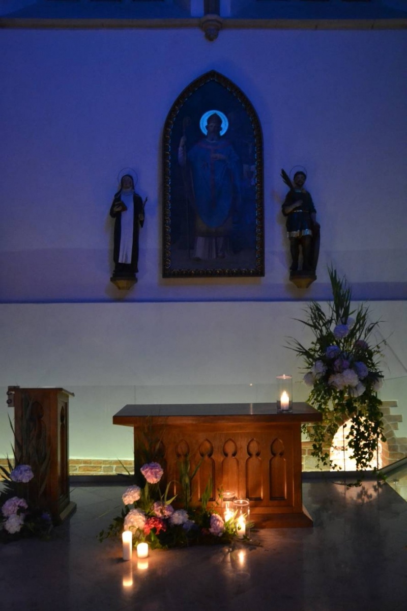 Zdjęcie w galerii na portalu naszraciborz.pl: Jak wam się podoba ślubny wystrój kaplicy zamkowej w Raciborzu? [FOTO] wiadomości z regionu