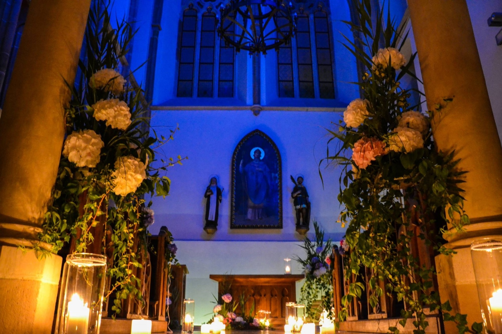 Zdjęcie w galerii na portalu naszraciborz.pl: Jak wam się podoba ślubny wystrój kaplicy zamkowej w Raciborzu? [FOTO] wiadomości z regionu