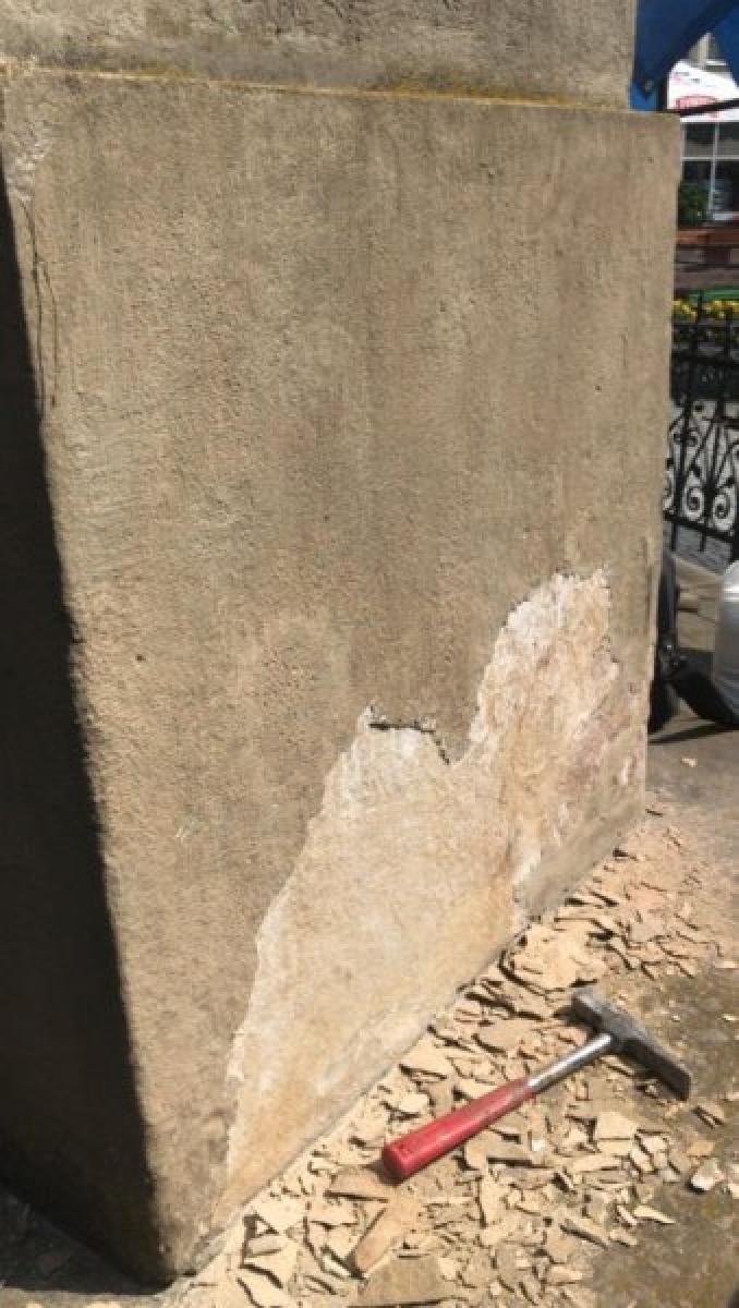 Zdjęcie w galerii na portalu naszraciborz.pl: Ruszyły prace przy odnowieniu Kolumny Maryjnej wiadomości z regionu