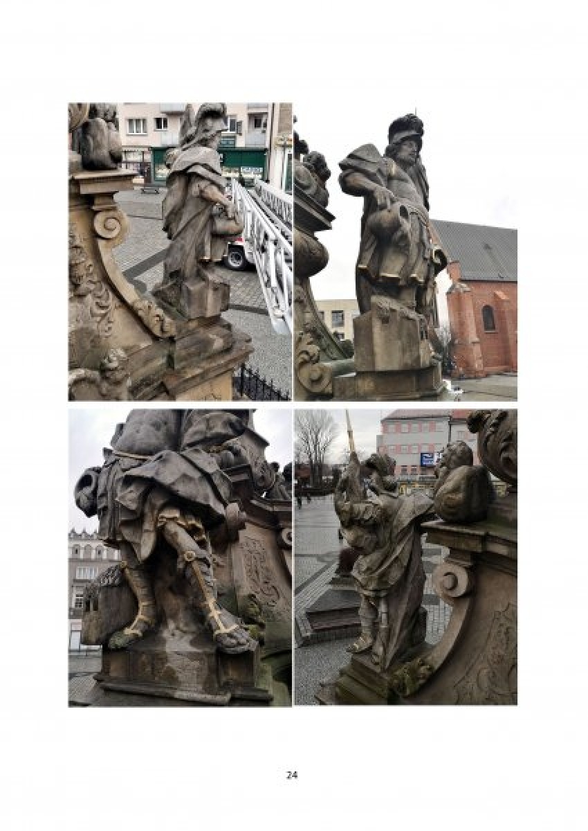 Zdjęcie w galerii na portalu naszraciborz.pl: Ruszyły prace przy odnowieniu Kolumny Maryjnej wiadomości z regionu