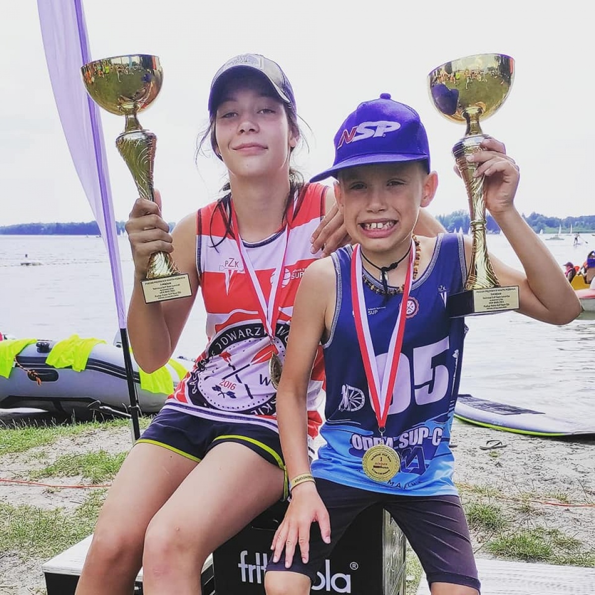 Zdjęcie w galerii na portalu naszraciborz.pl: Dobre starty raciborskich wodniaków z RTW wiadomości z regionu