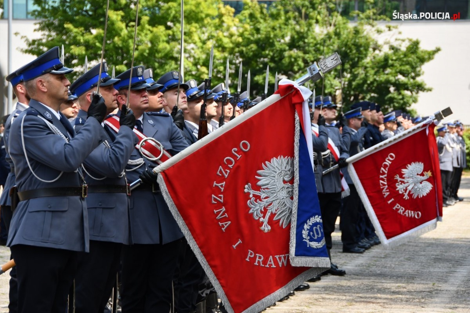Zdjęcie w galerii na portalu naszraciborz.pl: Nowi funkcjonariusze złożyli ślubowanie. Na kolejnych czekają wakaty wiadomości z regionu