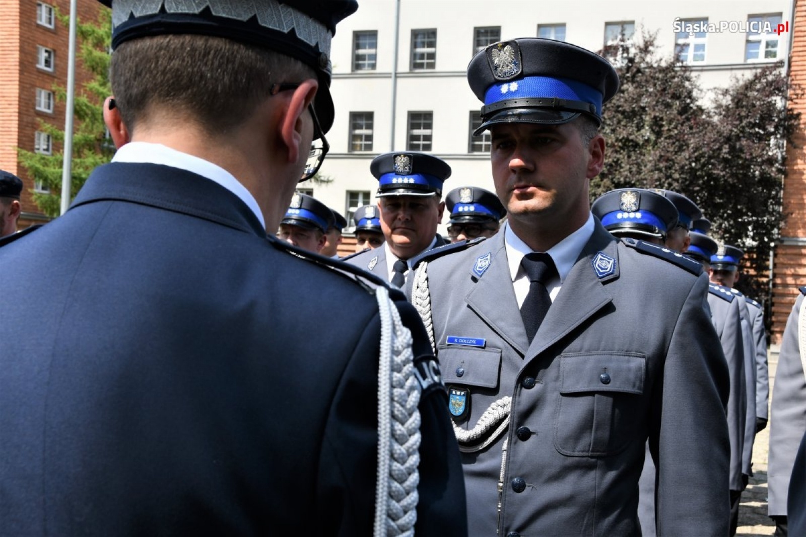 Zdjęcie w galerii na portalu naszraciborz.pl: Nowi funkcjonariusze złożyli ślubowanie. Na kolejnych czekają wakaty wiadomości z regionu