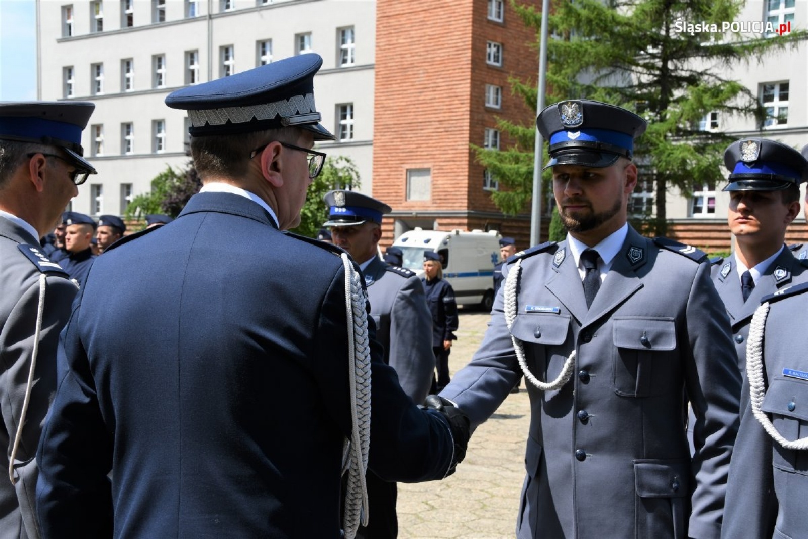 Zdjęcie w galerii na portalu naszraciborz.pl: Nowi funkcjonariusze złożyli ślubowanie. Na kolejnych czekają wakaty wiadomości z regionu