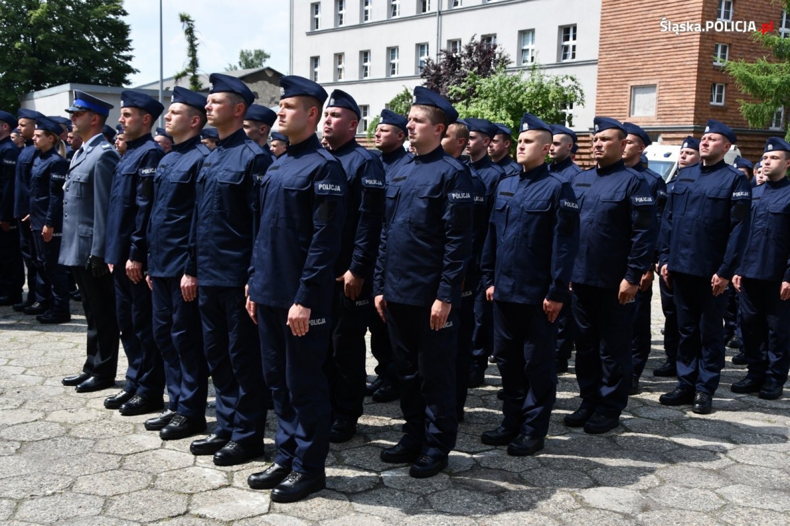 Zdjęcie w galerii na portalu naszraciborz.pl: Nowi funkcjonariusze złożyli ślubowanie. Na kolejnych czekają wakaty wiadomości z regionu