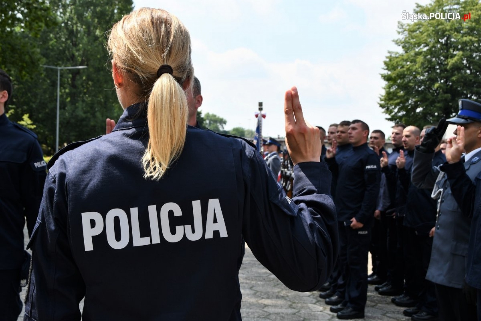 Zdjęcie w galerii na portalu naszraciborz.pl: Nowi funkcjonariusze złożyli ślubowanie. Na kolejnych czekają wakaty wiadomości z regionu