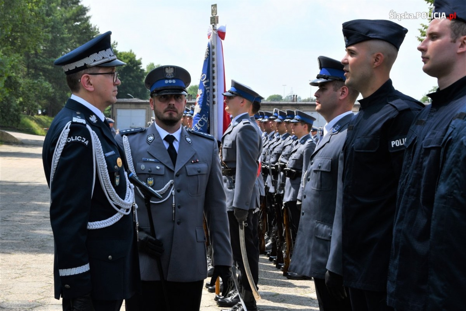Zdjęcie w galerii na portalu naszraciborz.pl: Nowi funkcjonariusze złożyli ślubowanie. Na kolejnych czekają wakaty wiadomości z regionu