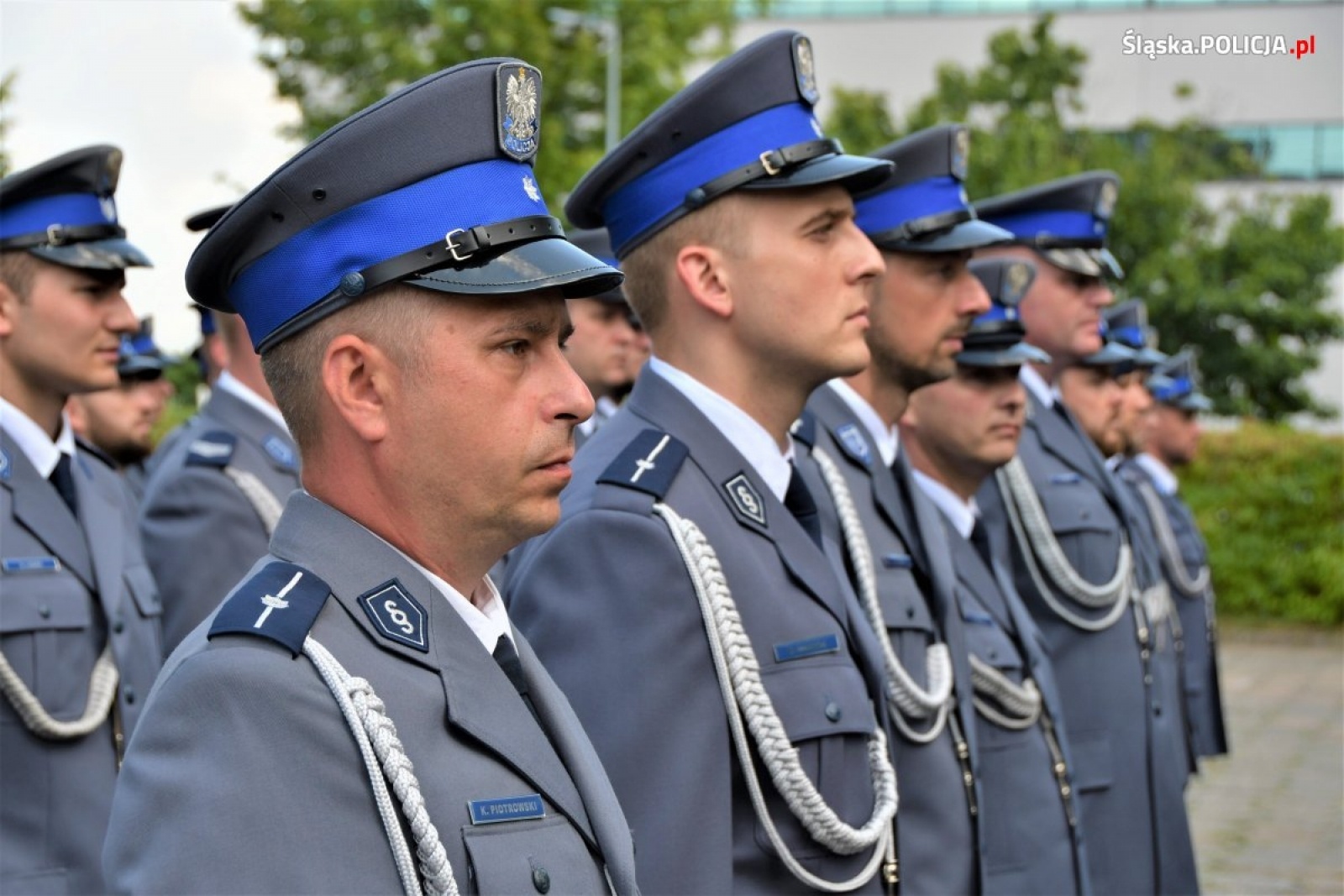 Zdjęcie w galerii na portalu naszraciborz.pl: Nowi funkcjonariusze złożyli ślubowanie. Na kolejnych czekają wakaty wiadomości z regionu