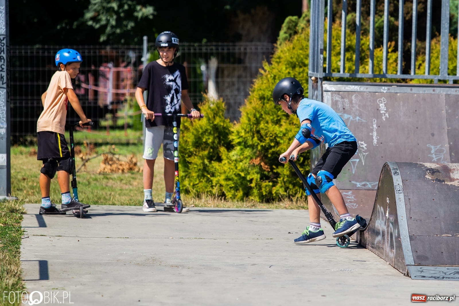 Zdjęcie w galerii na portalu naszraciborz.pl: Extreme City - warsztaty na skateparku wiadomości z regionu