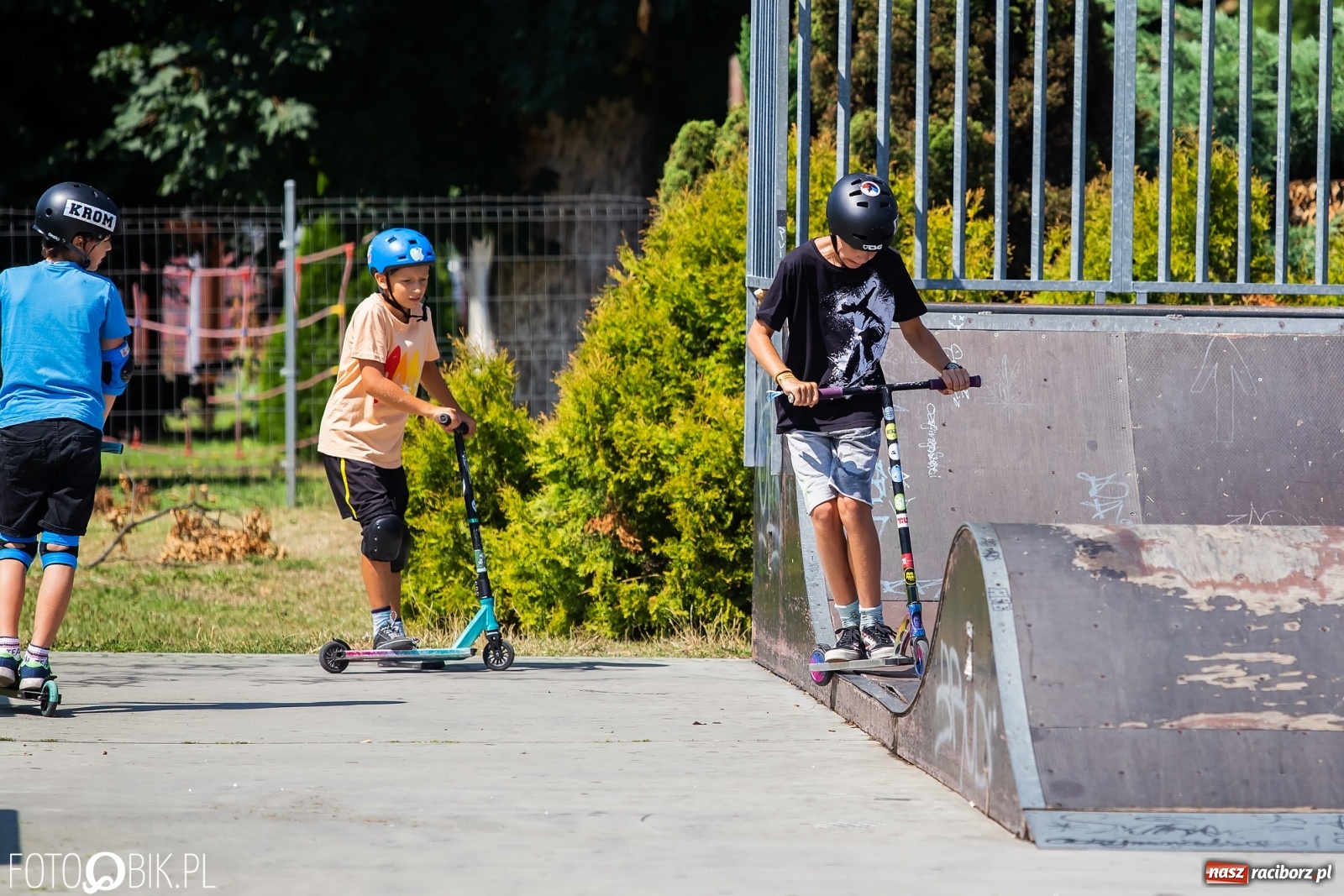 Zdjęcie w galerii na portalu naszraciborz.pl: Extreme City - warsztaty na skateparku wiadomości z regionu