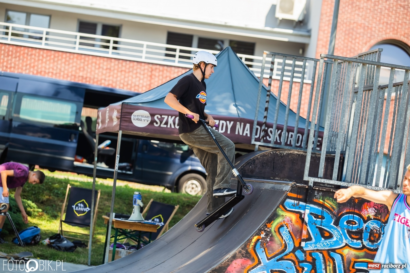 Zdjęcie w galerii na portalu naszraciborz.pl: Extreme City - warsztaty na skateparku wiadomości z regionu