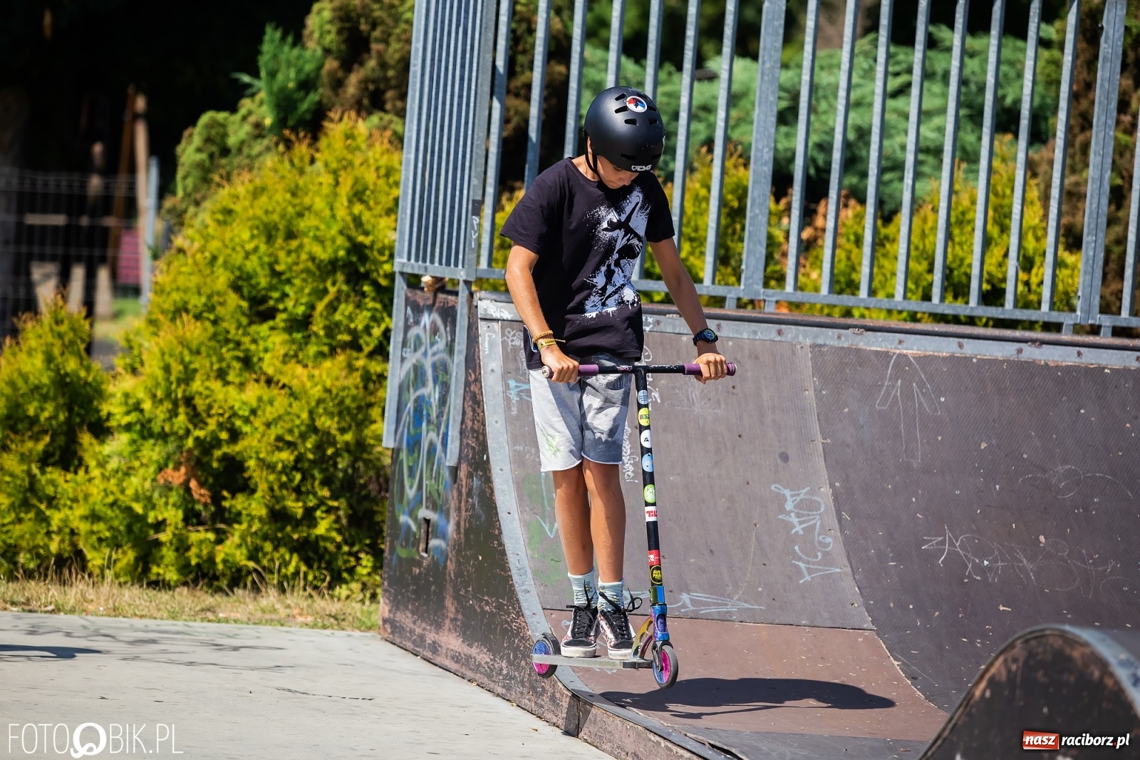 Zdjęcie w galerii na portalu naszraciborz.pl: Extreme City - warsztaty na skateparku wiadomości z regionu