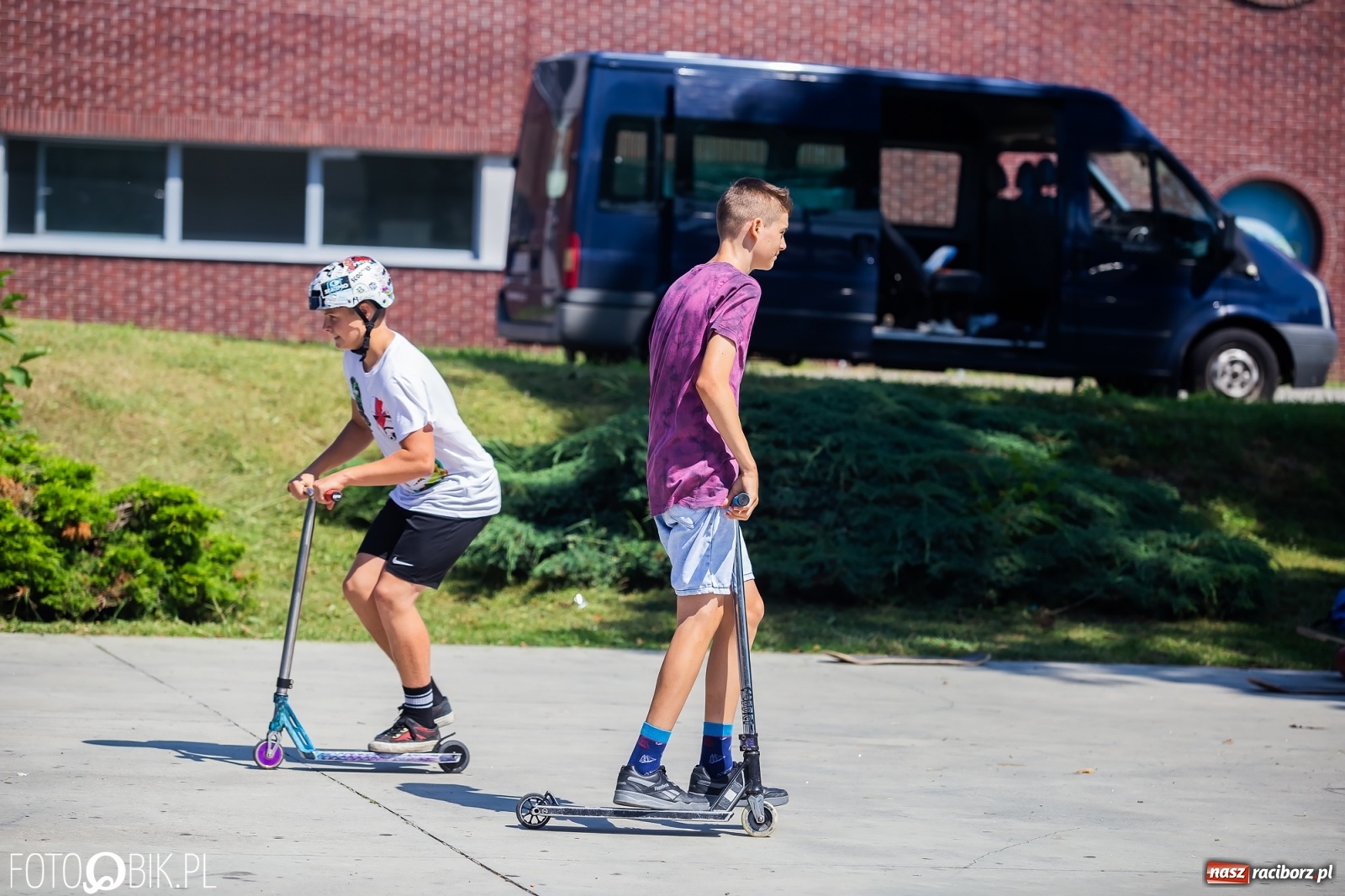 Zdjęcie w galerii na portalu naszraciborz.pl: Extreme City - warsztaty na skateparku wiadomości z regionu