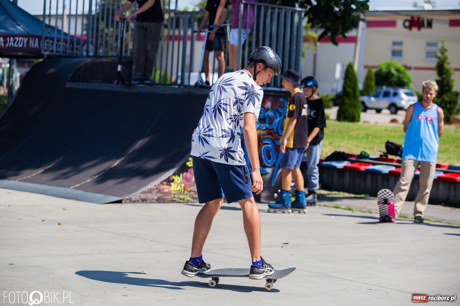 Zdjęcie w galerii na portalu naszraciborz.pl: Extreme City - warsztaty na skateparku wiadomości z regionu