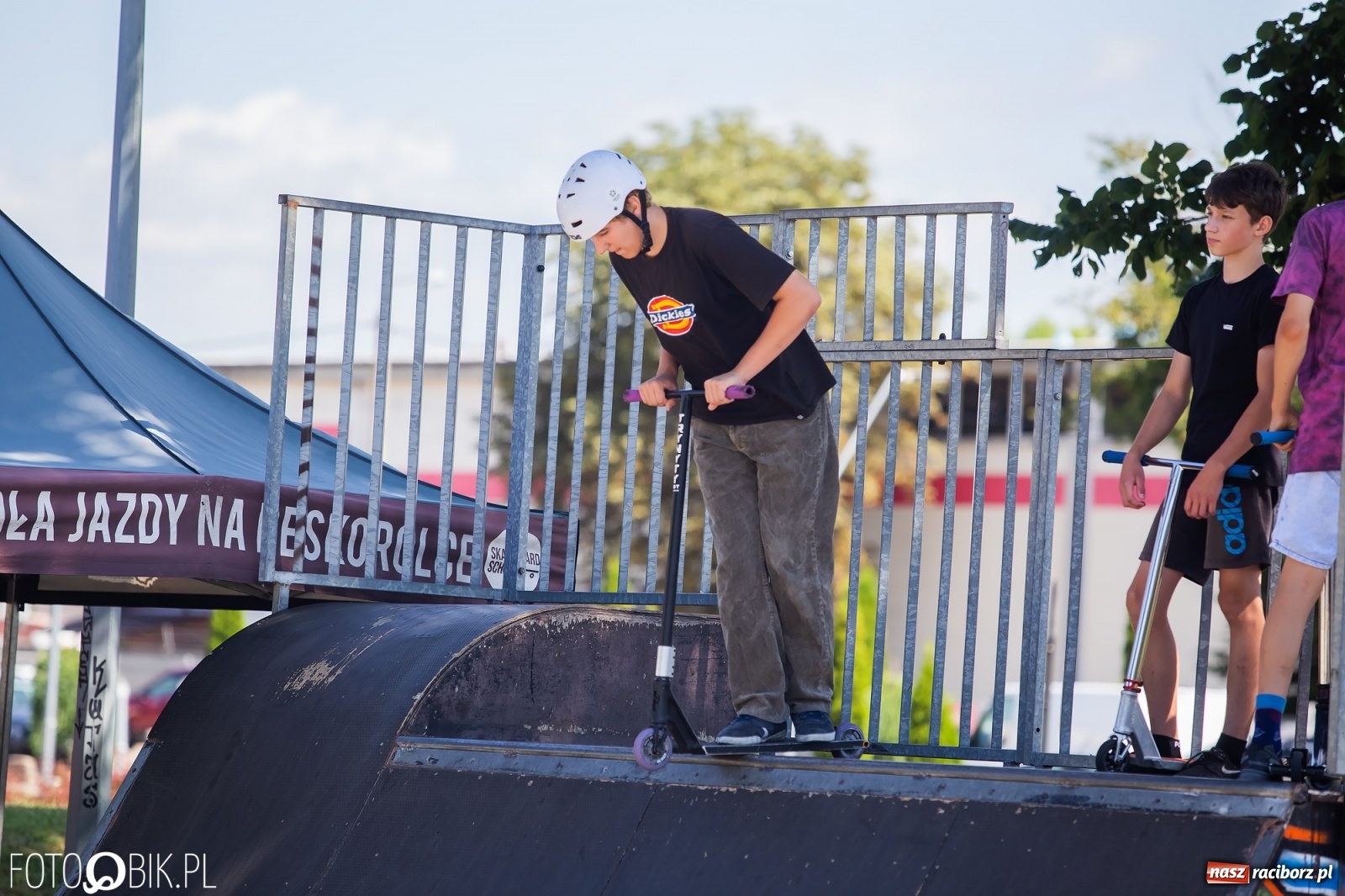 Zdjęcie w galerii na portalu naszraciborz.pl: Extreme City - warsztaty na skateparku wiadomości z regionu