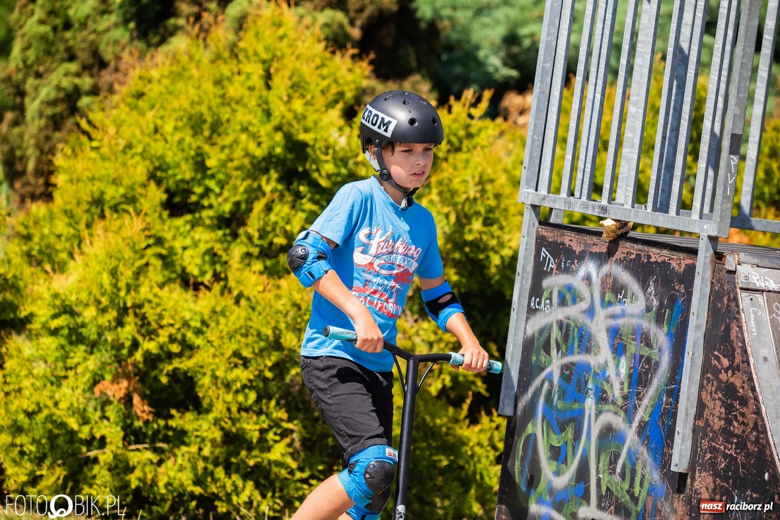 Zdjęcie w galerii na portalu naszraciborz.pl: Extreme City - warsztaty na skateparku wiadomości z regionu