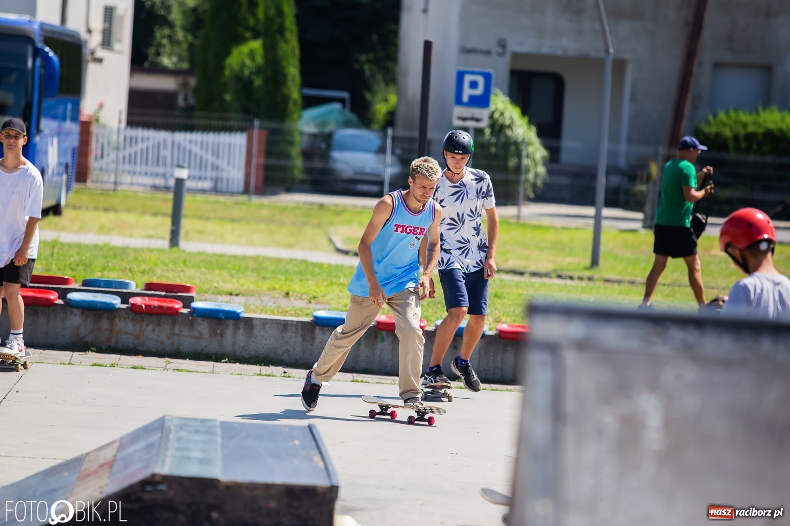 Zdjęcie w galerii na portalu naszraciborz.pl: Extreme City - warsztaty na skateparku wiadomości z regionu