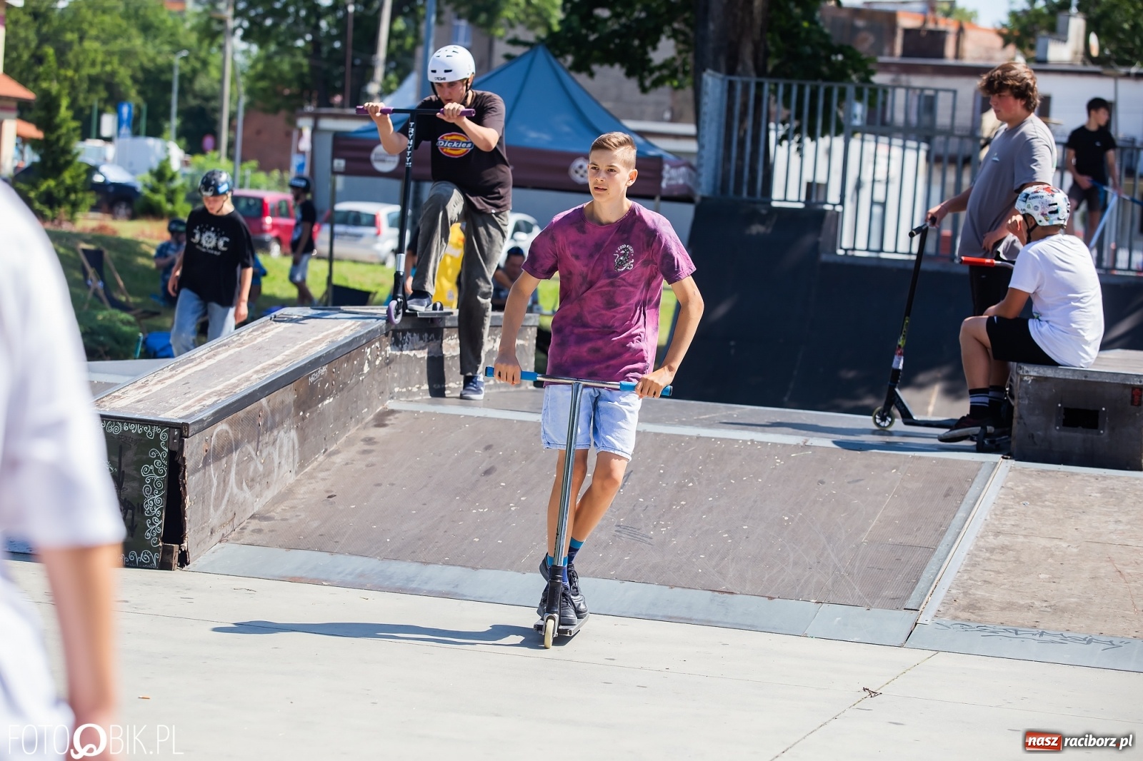 Zdjęcie w galerii na portalu naszraciborz.pl: Extreme City - warsztaty na skateparku wiadomości z regionu