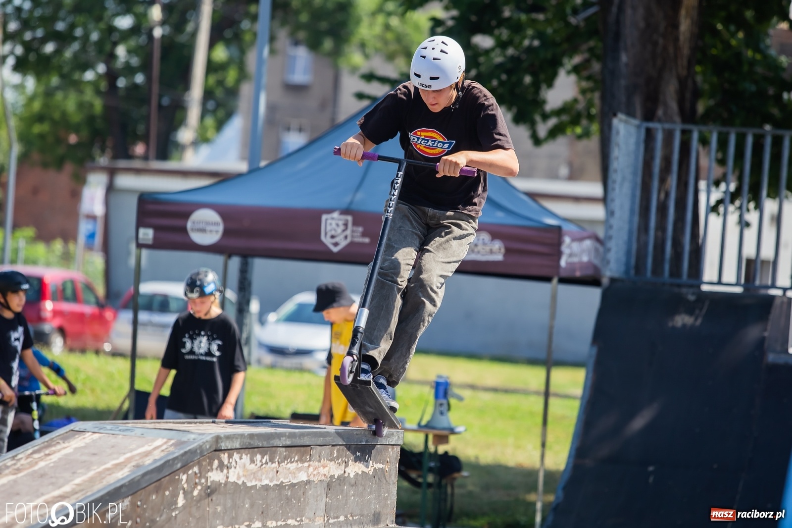 Zdjęcie w galerii na portalu naszraciborz.pl: Extreme City - warsztaty na skateparku wiadomości z regionu