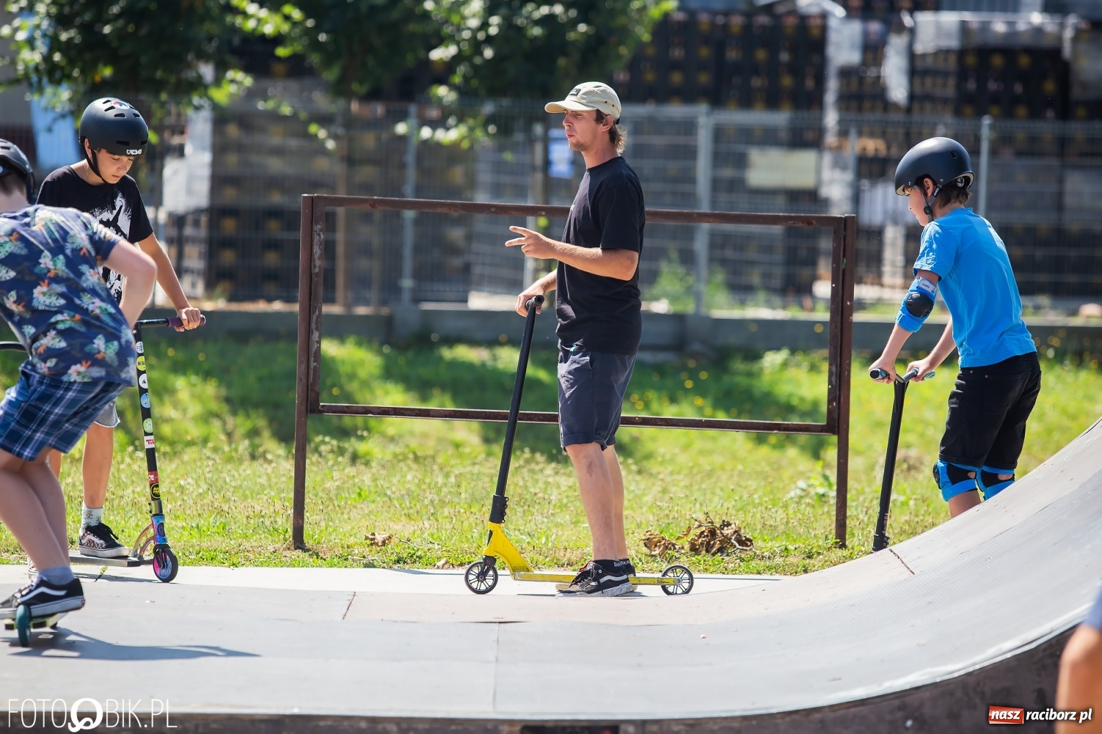 Zdjęcie w galerii na portalu naszraciborz.pl: Extreme City - warsztaty na skateparku wiadomości z regionu