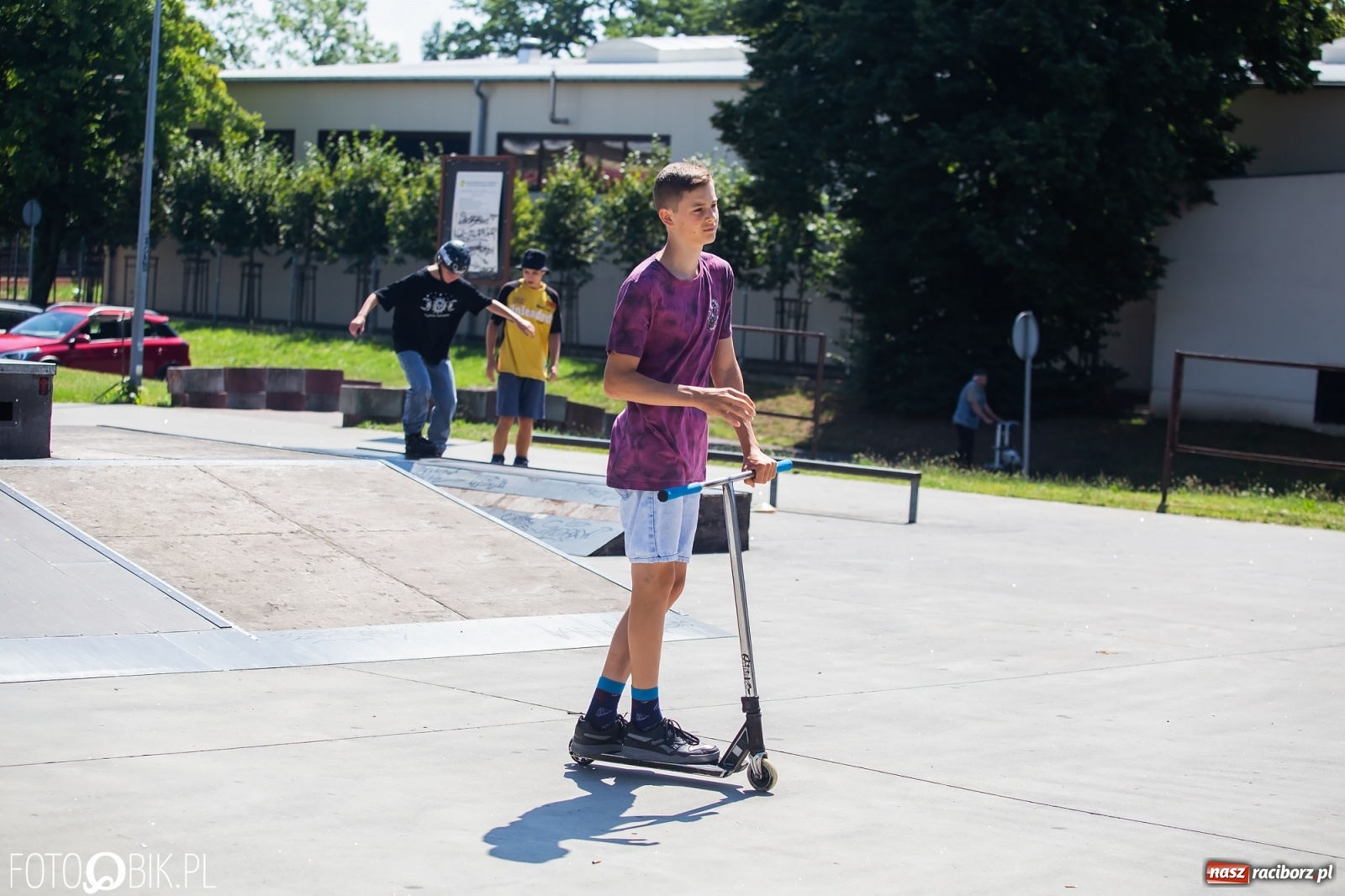 Zdjęcie w galerii na portalu naszraciborz.pl: Extreme City - warsztaty na skateparku wiadomości z regionu
