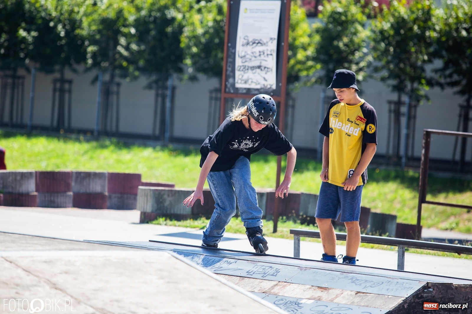 Zdjęcie w galerii na portalu naszraciborz.pl: Extreme City - warsztaty na skateparku wiadomości z regionu