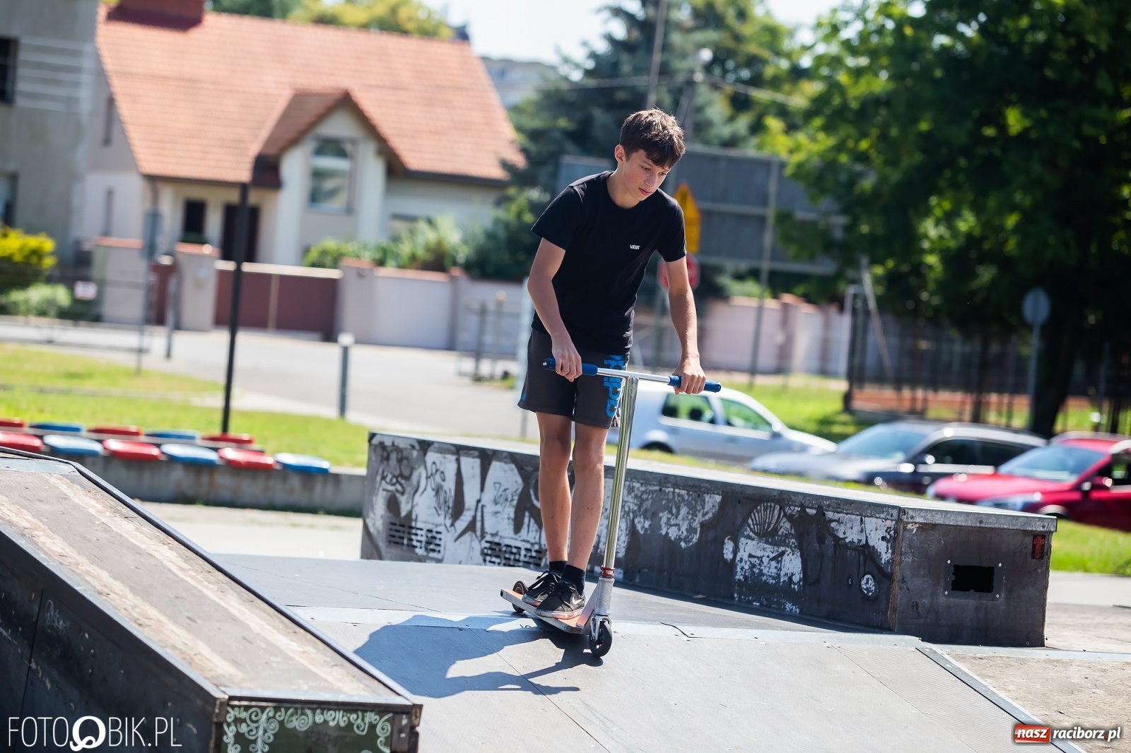 Zdjęcie w galerii na portalu naszraciborz.pl: Extreme City - warsztaty na skateparku wiadomości z regionu