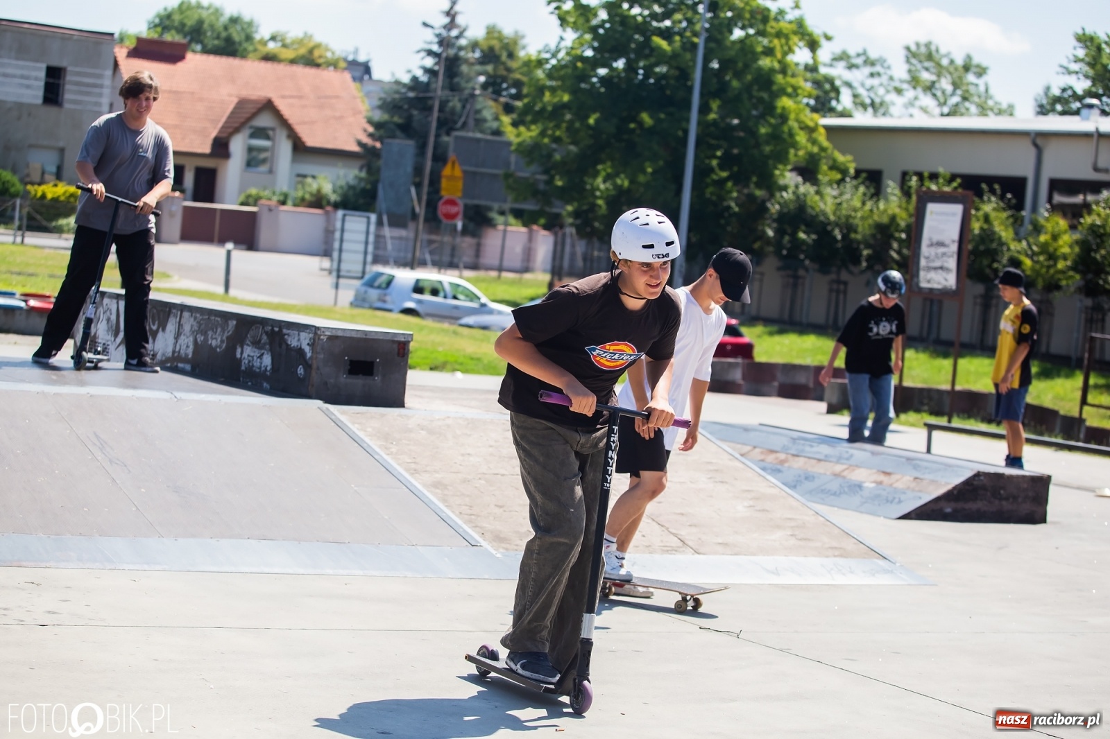 Zdjęcie w galerii na portalu naszraciborz.pl: Extreme City - warsztaty na skateparku wiadomości z regionu
