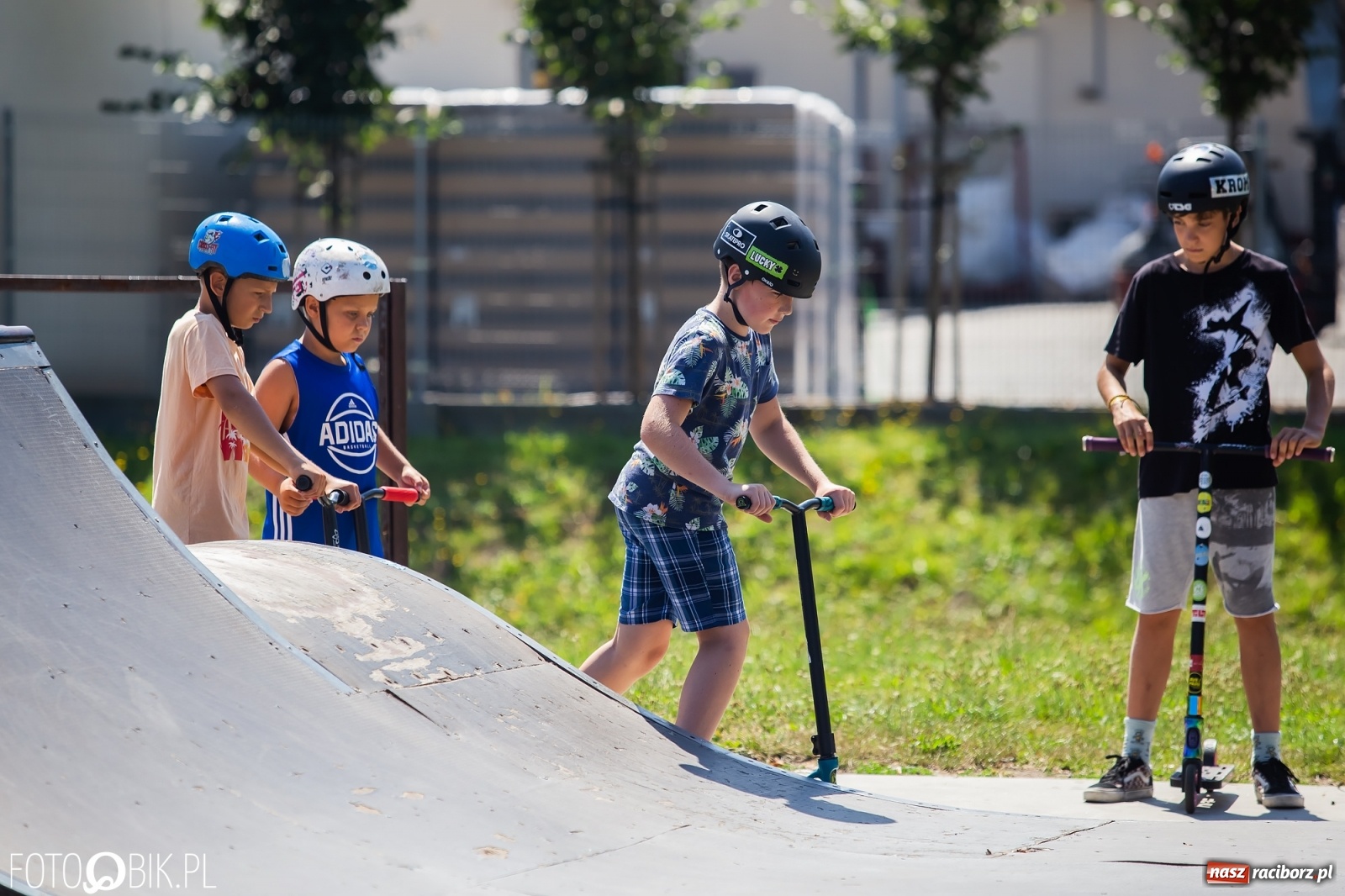 Zdjęcie w galerii na portalu naszraciborz.pl: Extreme City - warsztaty na skateparku wiadomości z regionu