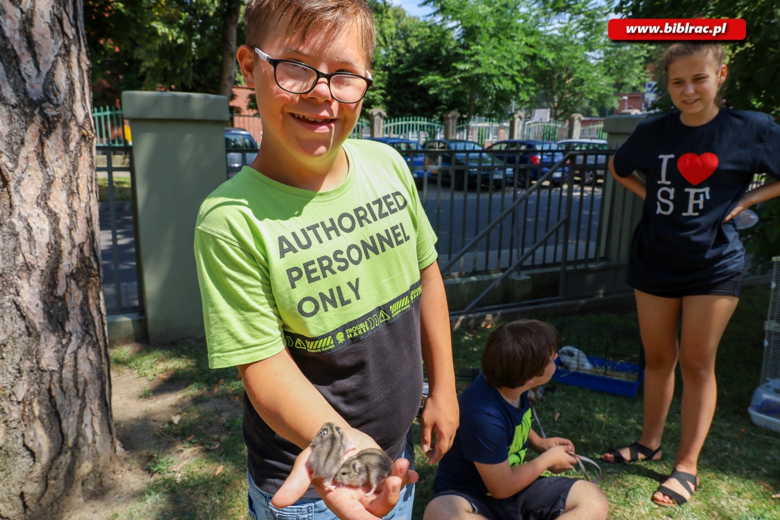 Zdjęcie w galerii na portalu naszraciborz.pl:  W bibliotece trwają wakacyjne zajęcia dla osób z niepełnosprawnościami wiadomości z regionu
