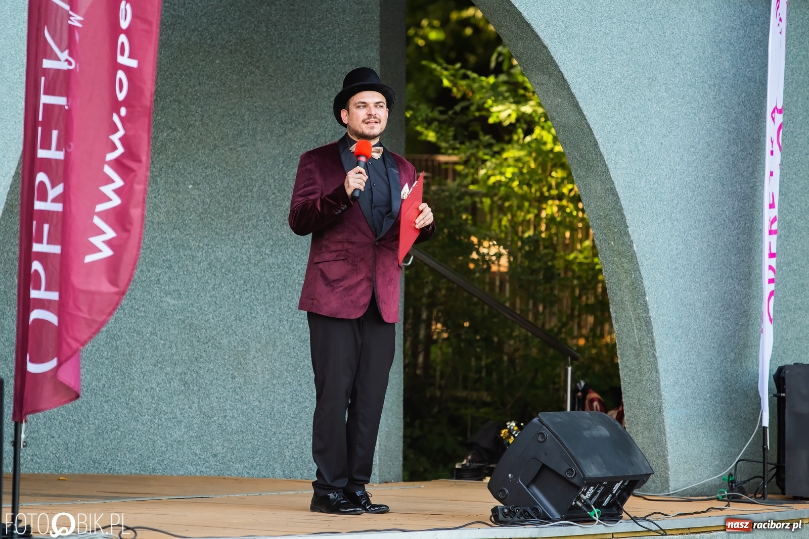 Zdjęcie w galerii na portalu naszraciborz.pl: Operetka na wynos - trzy koncerty w Raciborzu wiadomości z regionu