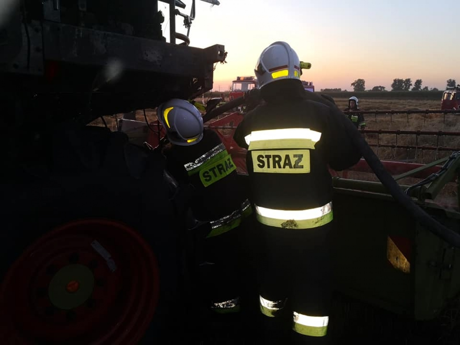 Zdjęcie w galerii na portalu naszraciborz.pl: Groźny pożar pomiędzy Turzem a Rudą wiadomości z regionu